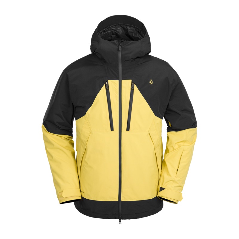 Chaquetas de snowboard Volcom Tds 2L Gore-Tex Jacket – Dark Yellow