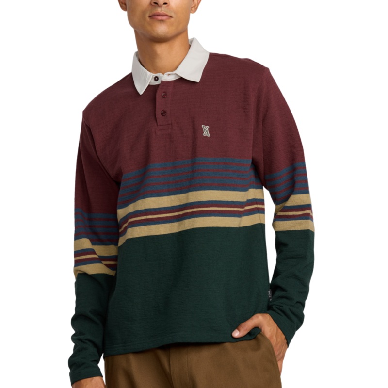 Polo RVCA Harbor | Red earth|Rojo|M|L