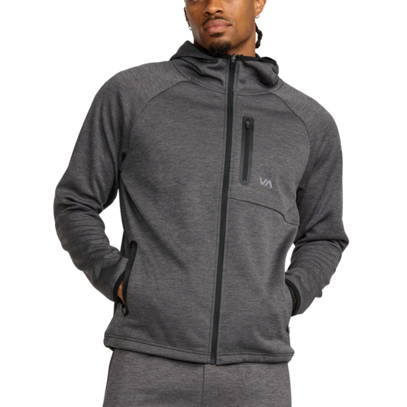 Sudadera RVCA Balance Tech Fleece | Rvca black heather