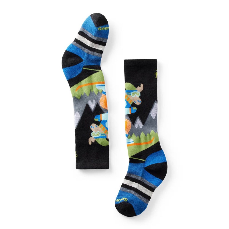Kids’ Wintersport Full Cushion Mountain Moose OTC Socks