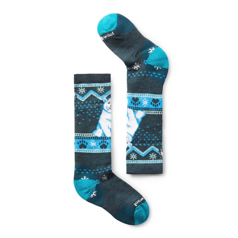 Kids’ Wintersport Full Cushion Polar Bear OTC Socks
