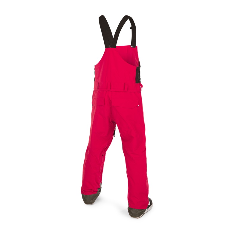 Pantalones de snowboard Volcom Rain Gore-Tex Bib Overall – True Red