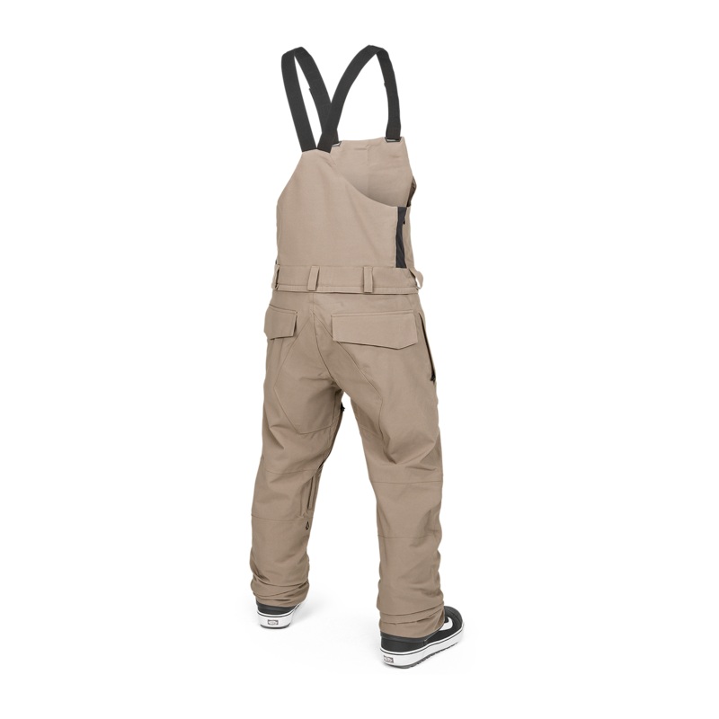 Pantalones de snowboard Volcom Roan Bib Overall – Chestnut Brown