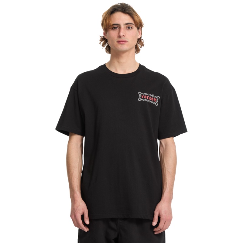 Camiseta de manga corta Volcom Fa Daniel Shepard Unlocked – Black