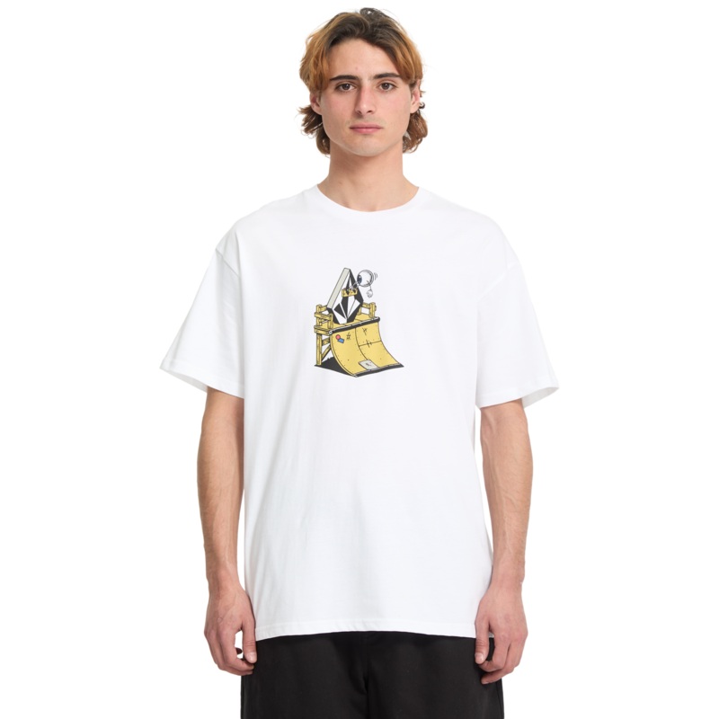 Camiseta de manga corta Volcom Fa Daniel Shepard Walleye – White