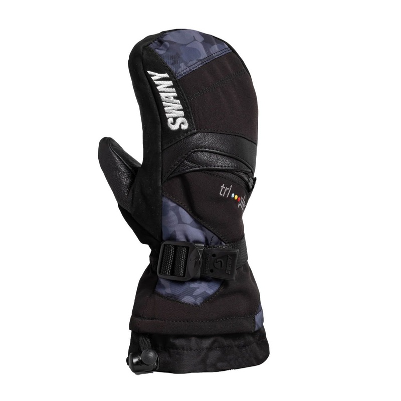 Kids’ X-Change Jr Mitt|Black Camo|Black/Magenta|Black|S|M|L|XL|XS