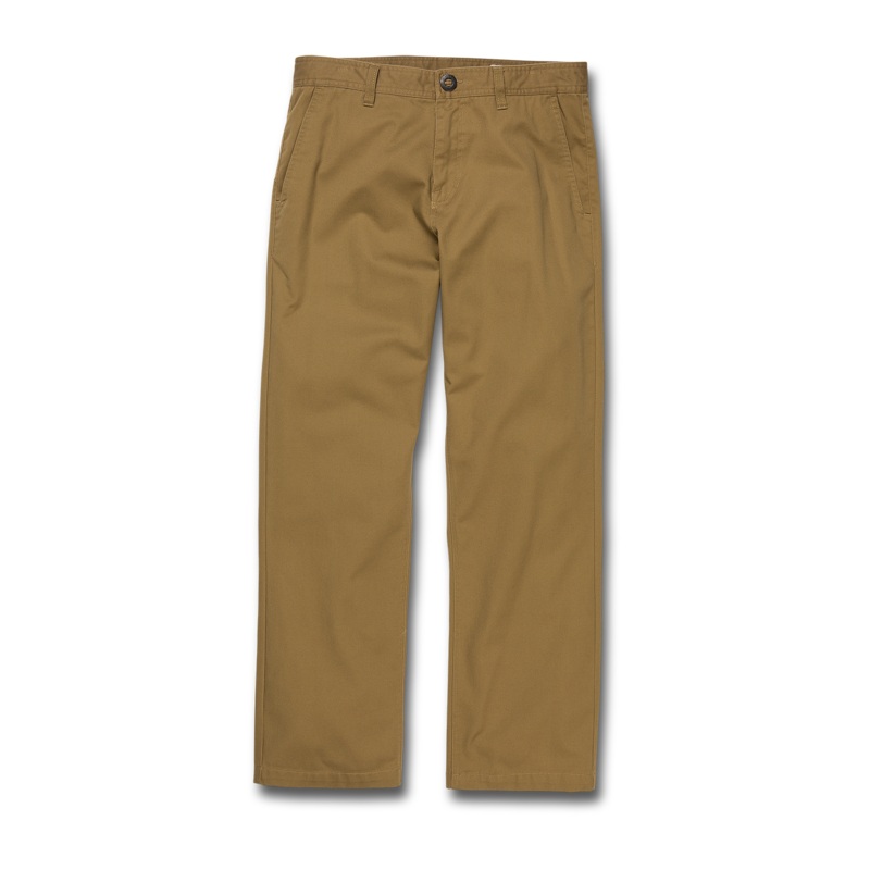 Pantaln Volcom Frickin Skate Chino Pant – Dark Khaki