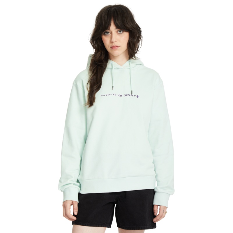 Sudadera con capucha Mujer Volcom Flowish – Cloud Blue
