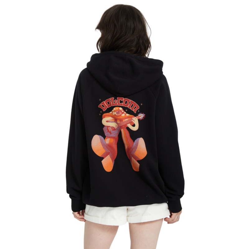 Sudadera con capucha Mujer Volcom Truly Stoked Bf – Volcom Black