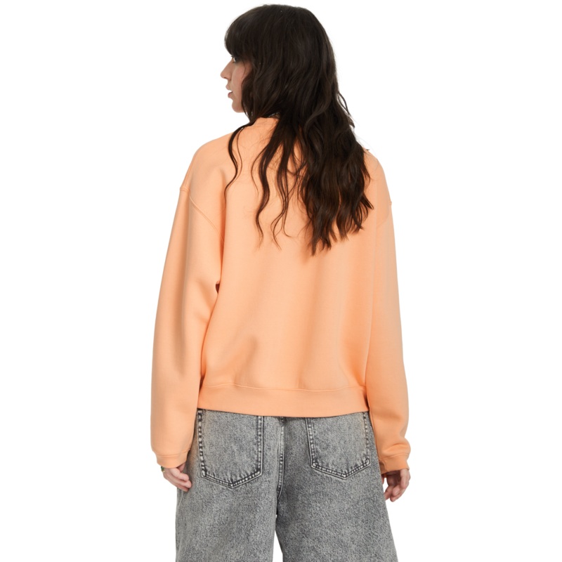 Sudadera Mujer Volcom Stone Heart Up Crew – Pale Peach