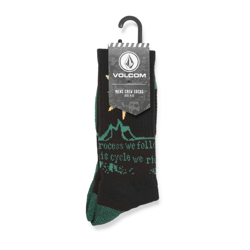Calcetines Volcom Tt B Iguchi Sock Pr – Stealth