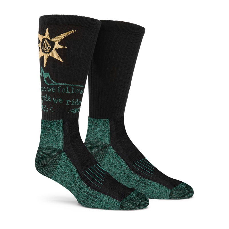 Calcetines Volcom Tt B Iguchi Sock Pr – Stealth