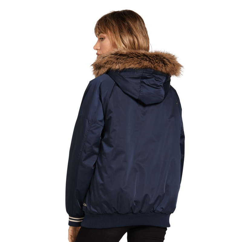 Chaqueta Mujer Volcom Plailist 5K Bomber – Sea Navy