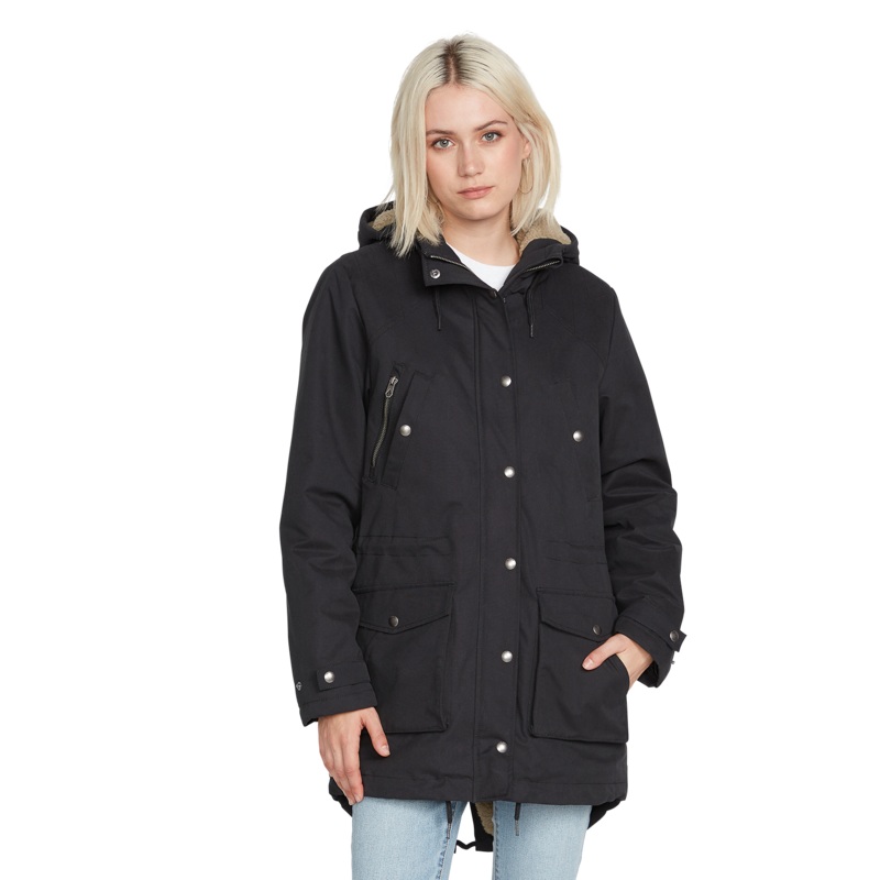 Chaqueta Mujer Volcom Walk On By 5K Parka – Vlc Black