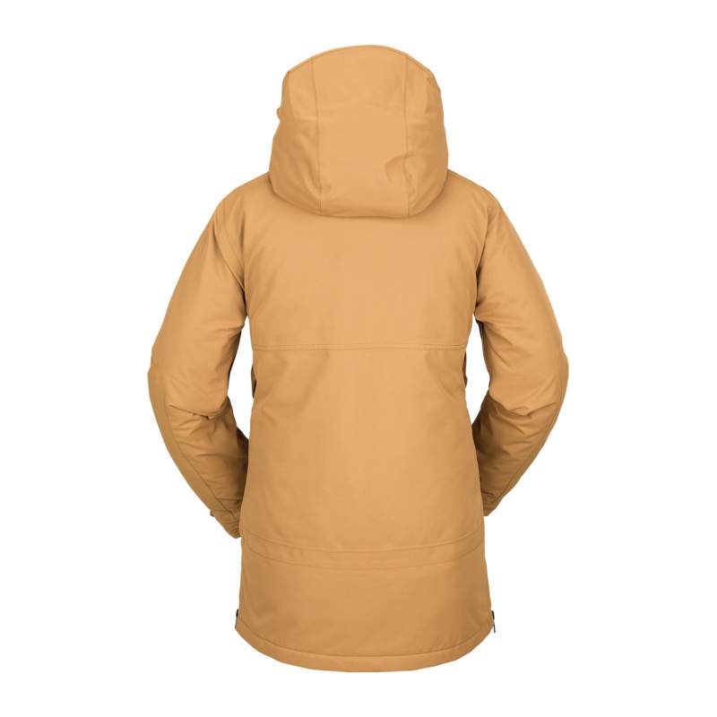 Chaquetas de snowboard Mujer Volcom Paxson 2L Tds Inf Parka – Caramel