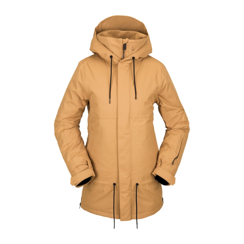 Chaquetas de snowboard Mujer Volcom Paxson 2L Tds Inf Parka – Caramel