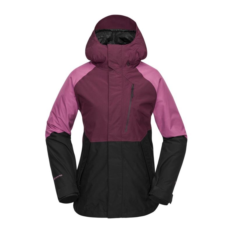 Chaquetas de snowboard Mujer Volcom V.Co Aris Gore-Tex Jacket – Burgundy