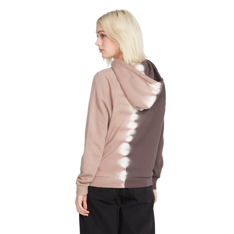 Sudadera con capucha Mujer Volcom Iconic Stone Hoodie – Espresso