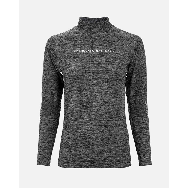 Women’s U-3 Base High Crew|Anthracite|S/M|L/XL