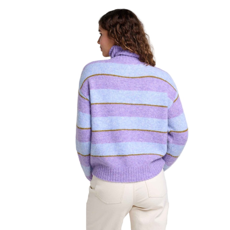 Women’s Toddy T-Neck Sweater|Aster|S|M|L