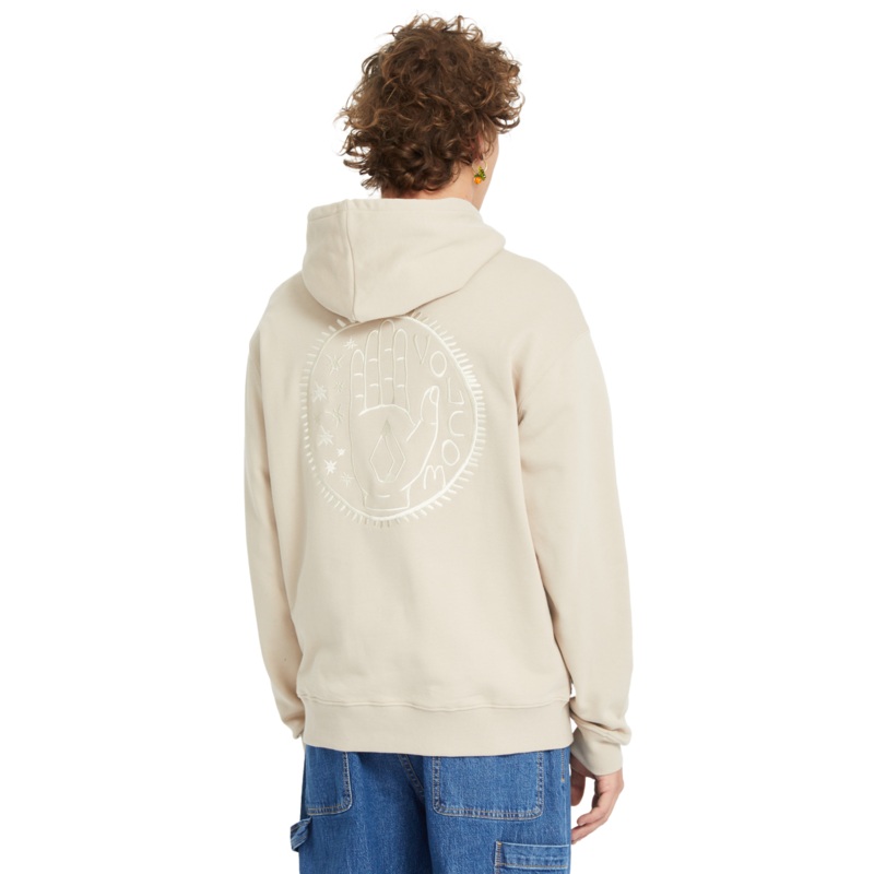 Sudadera con capucha Volcom Handerry – Light Khaki