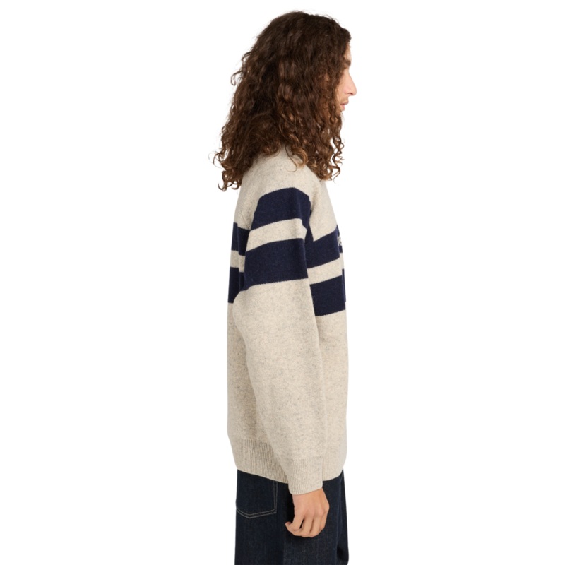 Jersey Element 2000S Rib CR de cuello redondo | Oat Milk
