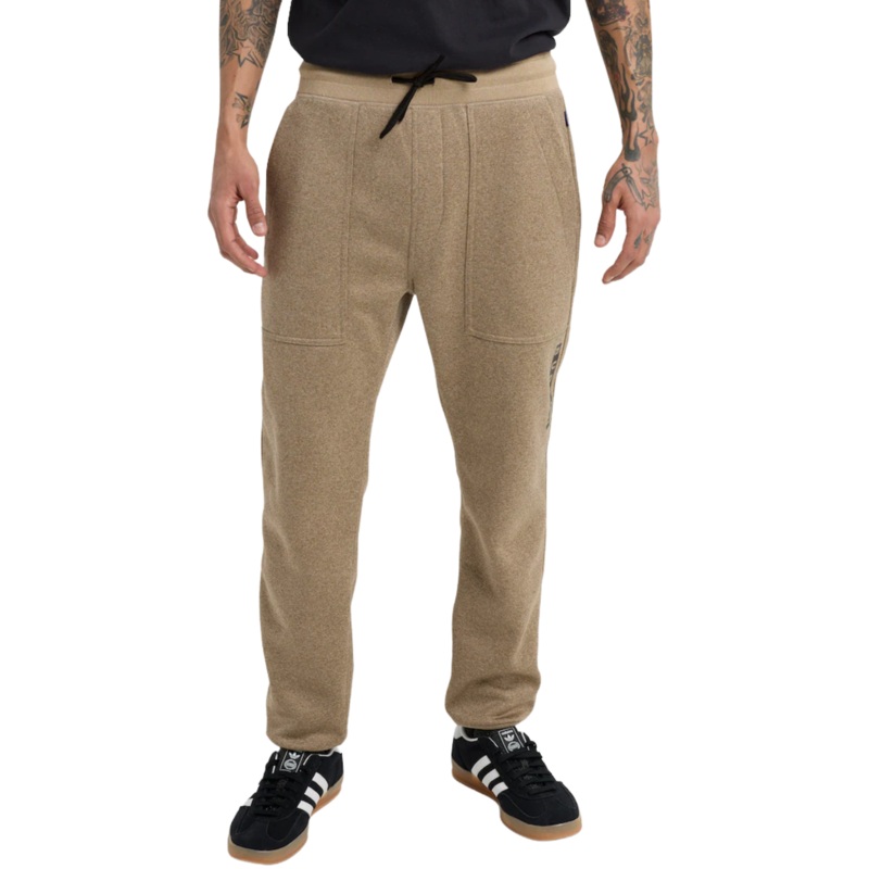 Pantalones Burton Oak Fleece Pants para hombre | Summit Taupe Heather
