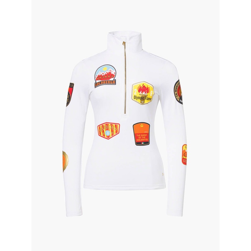 Women’s Triumph Ski Pully|8000 – White|L|M|S|XL