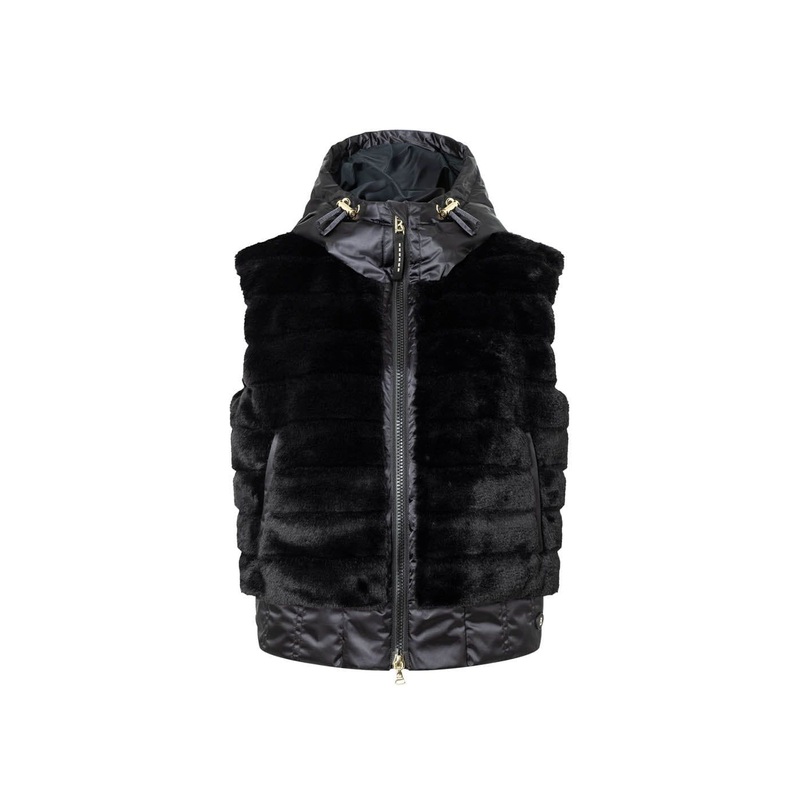 Women’s Yumi Down Faux Fur Vest