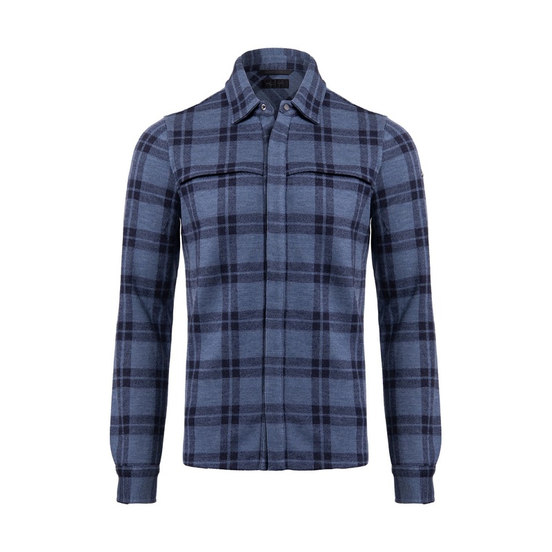 Men’s Yellowstone Shirt|Admiral Blue/Navy|Pewter/Canopy|50|52|54|56