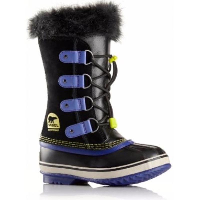 Sorel Youth Joan Of Arctic|Black, Purple A|Quarry|6|4|3|1|5|2