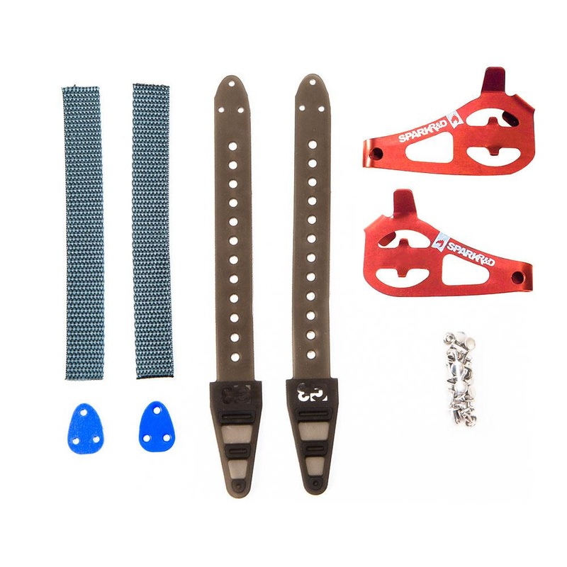 Spark R & D Tail Clips|Red|Black