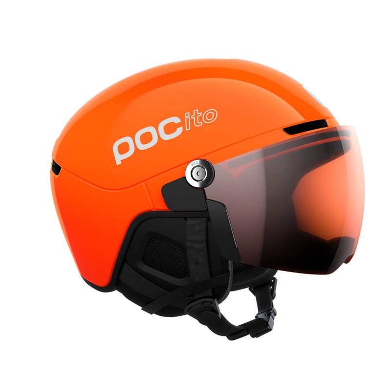 Junior POCito Obex Visor|Fluorescent Orange|XXS|XSS