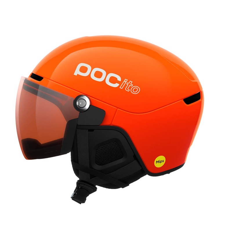 Junior POCito Obex Visor|Fluorescent Orange|XXS|XSS