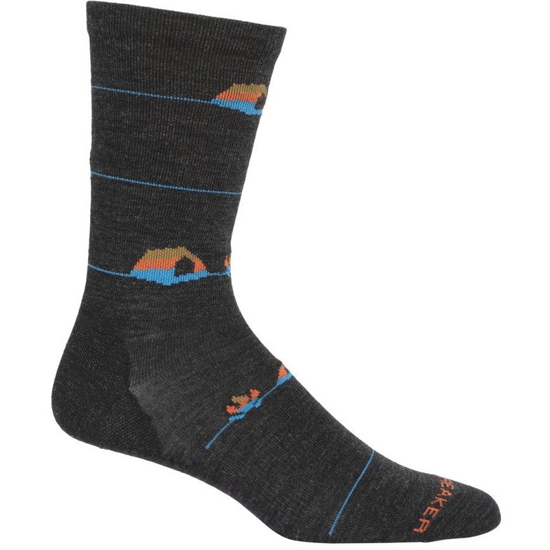 Icebreaker M Lifestyle Ultralight Crew Backcountry Camp