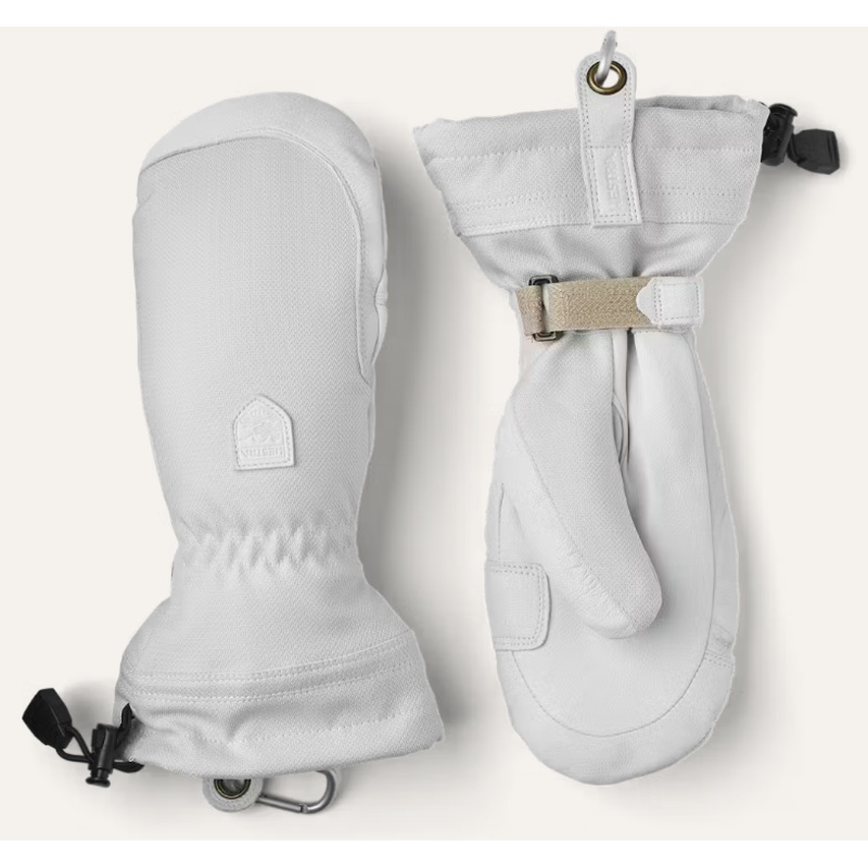 Hestra W Patrol Gauntlet Mitt|Black|Ivory|5|6|7|8|9