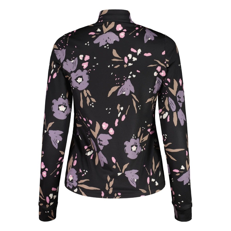 Women’s SawangM. Shirt|Deep Black Brushflower|Deep Black Stars|L|M|S|XL