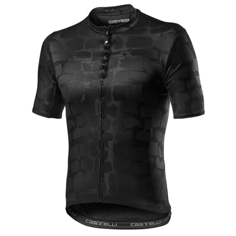 Castelli Pave Jersey|Light Black|Bark Green|L|XL|XXL|M