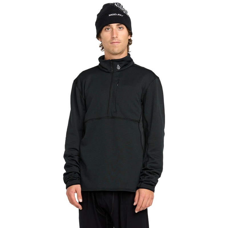 Men’s Gridlock Mock Neck|Black|S|M|L|XL