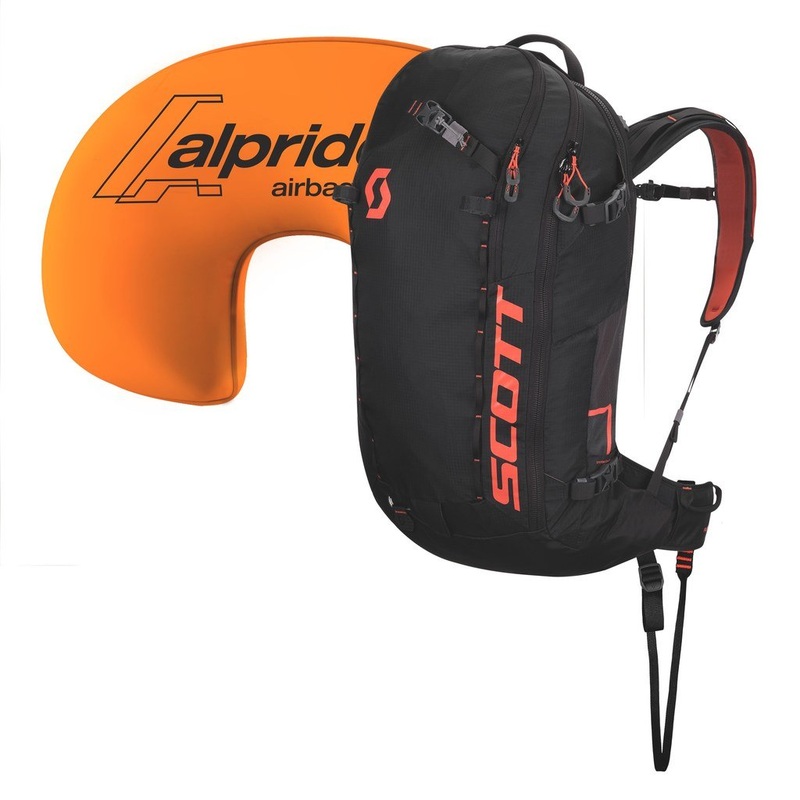 Scott Patrol E1 40 Kit|Black/Burnt Orange|40L