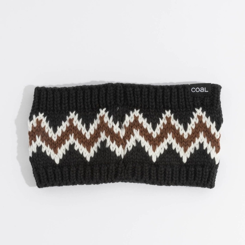 Unisex Meadows Ear Warmer|Black / Brown|Khaki / Black