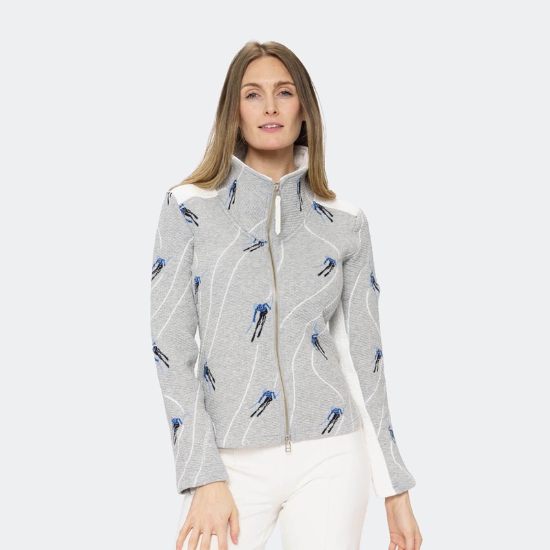 Women’s Holli Jacket|Grey Blue Multi|XS|S|M|LG|XL