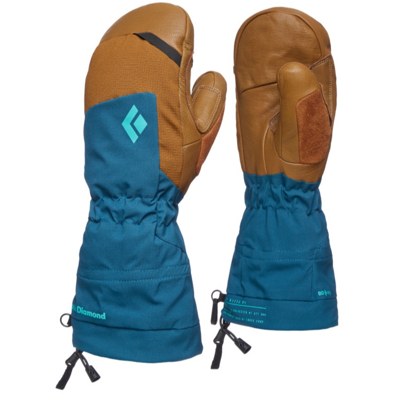 Black Diamond W Mercury Mitts|Azurite|Black|XS|S|M|L