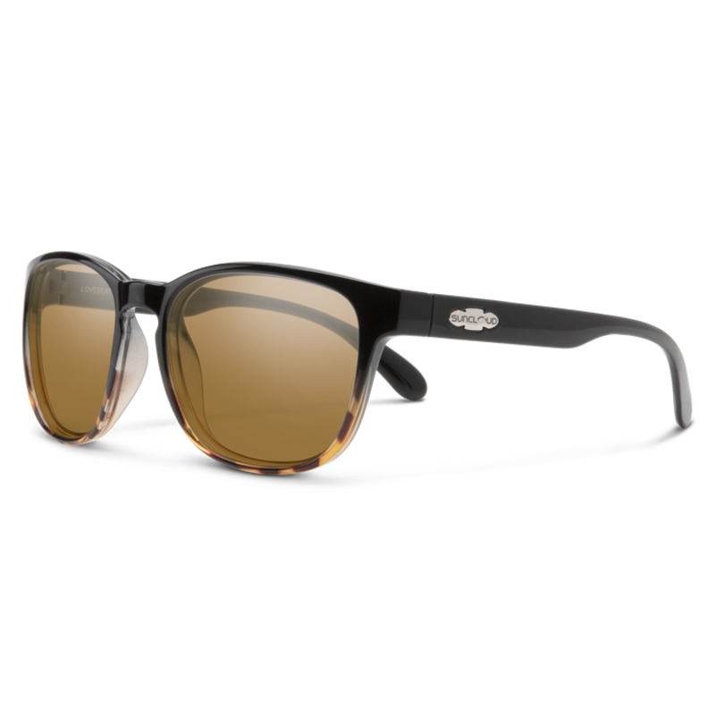 Suncloud Loveseat|Black Tortoise Fade w/Polarized Brown|Black w/Polarized Gray Green|Matte Crystal w/Polarized Blue Mirror Lens|Tortoise w/Polarized Sienna Mirror Lens