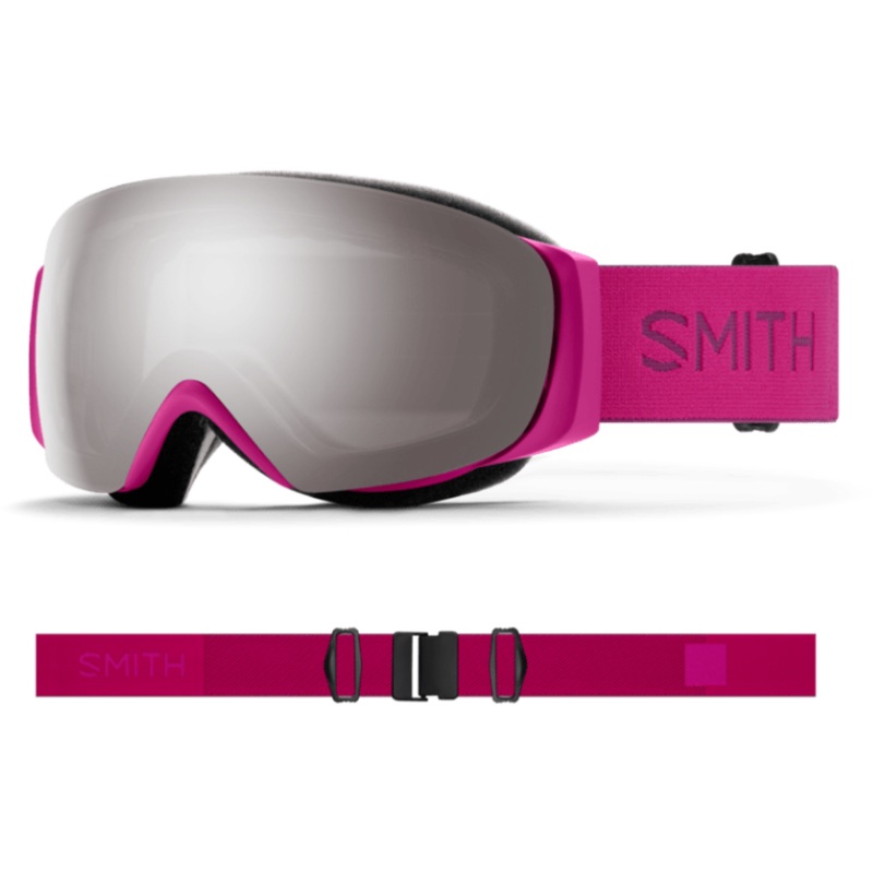 Smith I/O MAG S|Black Frame and ChromaPop Sun Green Mirror Lens|Fuschia Frame and ChromaPop Sun Platinum Mirror Lens