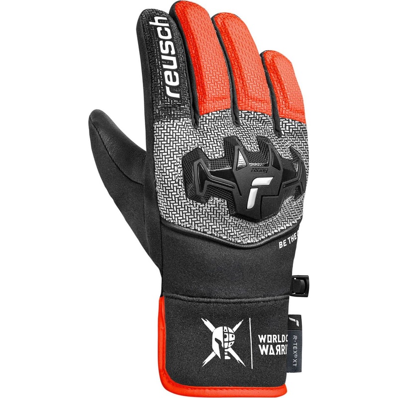 Junior WC Warrior R-TEX XT|Black Silver Fluo Red|4.5|5|5.5|6|6.5