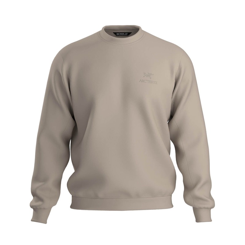 Men’s Emblem Fleece Crew|Rune|Black|M|L|XL