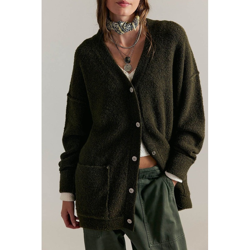 Women’s WTF Blazing Cardi|Dark Green|XS|S|M