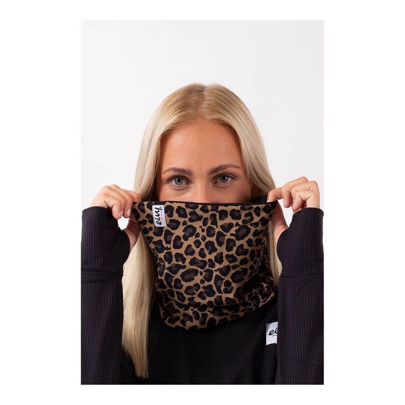 Women’s Colder Neckwarmer|Bloom|Leopard|Black Leopard|OS