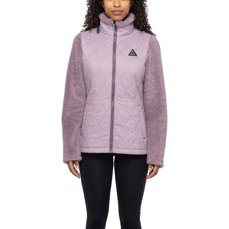 686 W Thermal Hybrid Jacket|Dusty Orchid|Black|XS|S|M|L